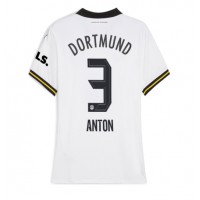 Camisa de time de futebol Borussia Dortmund Waldemar Anton #3 Replicas 3º Equipamento Feminina 2024-25 Manga Curta